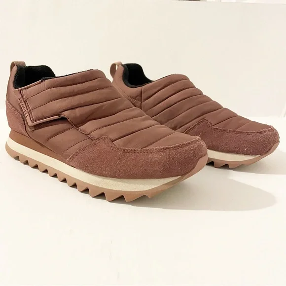 Merrell Women’s Alpine Moc Strap Polar Insulated Sneaker Size 10 Gorpcore Mauve - Picture 2 of 12